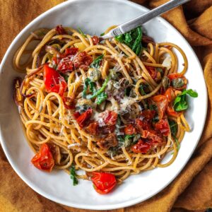 Espagueti con Verduras