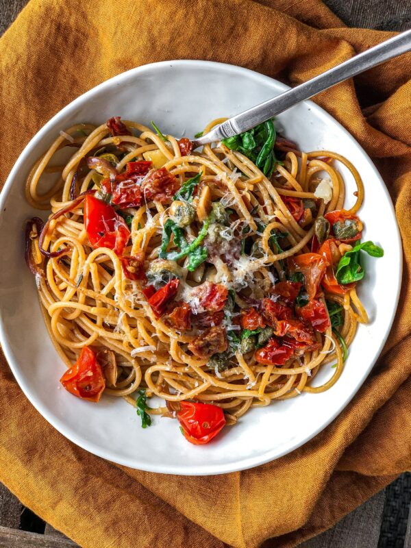 Espagueti con Verduras
